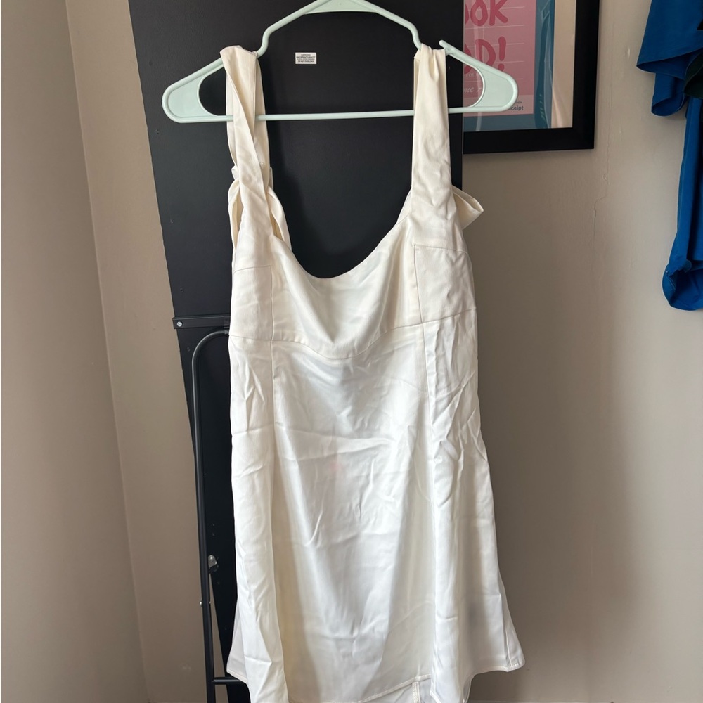 Urban Outfitters Cream Mini Dress
